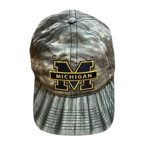 NCAA Michigan Wolverines Logo Gray Hat Cap Unisex